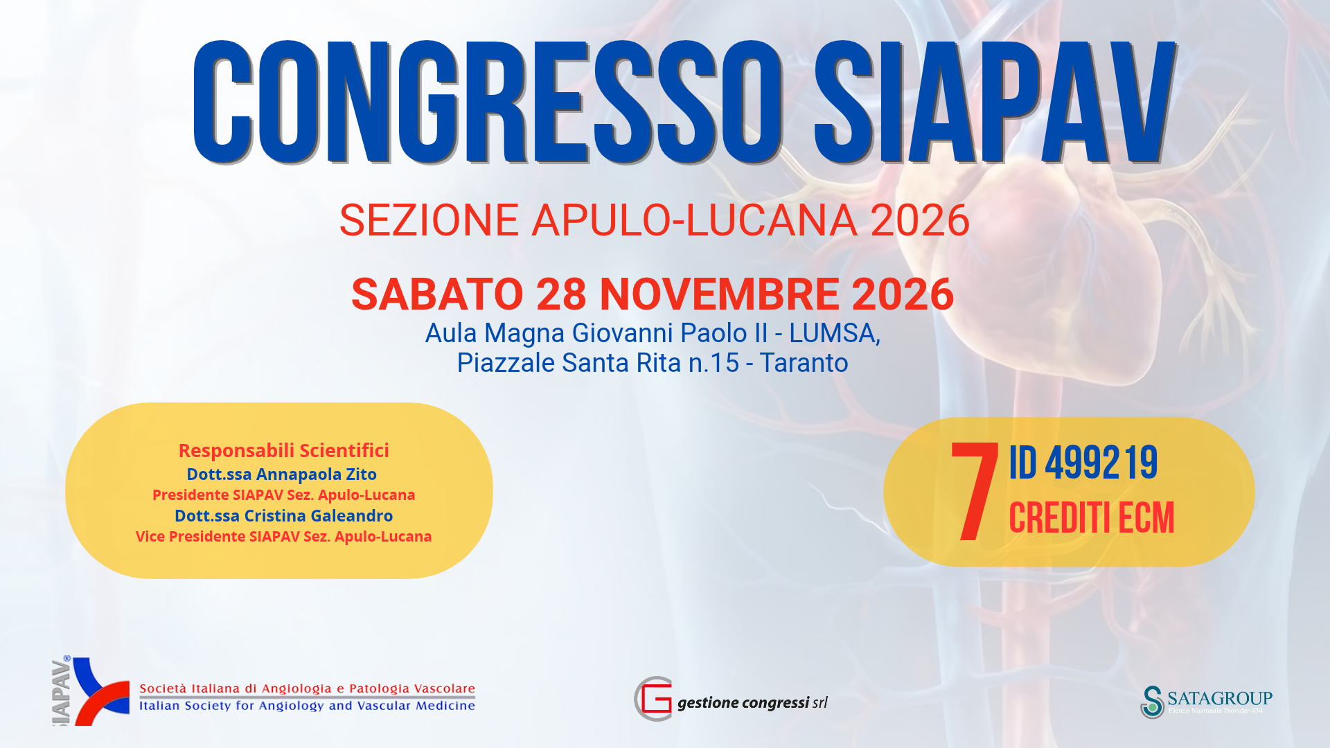 Congresso  Siapav sezione Apulo-Lucana 2026